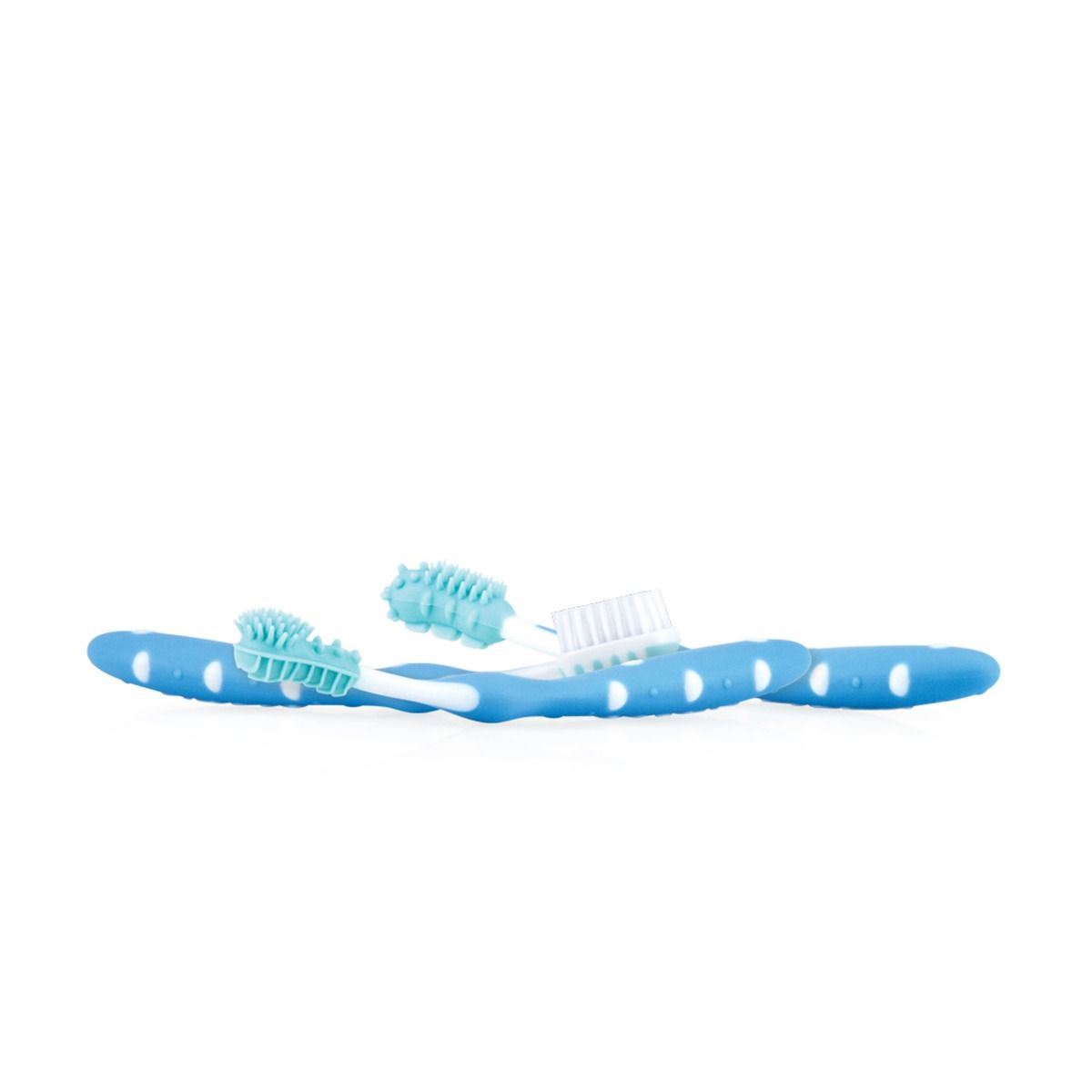 Nuby - ნუბი ჯაგრისის კომპლექტი 3ცალი 754