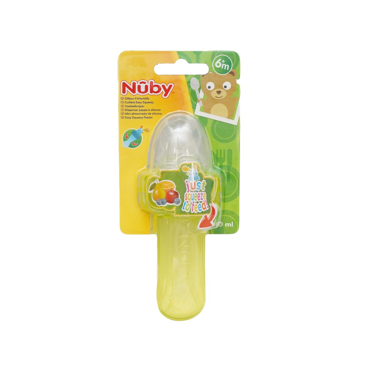 Nuby - ნუბი ფაფის და პიურის ბოთლი 5577