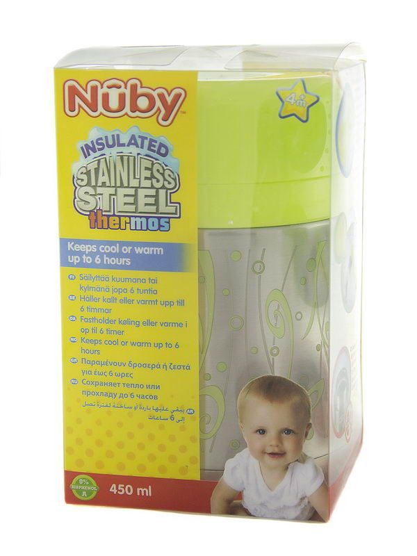 Nuby - ნუბი თერმოსი კონტეინერი 450მლ
