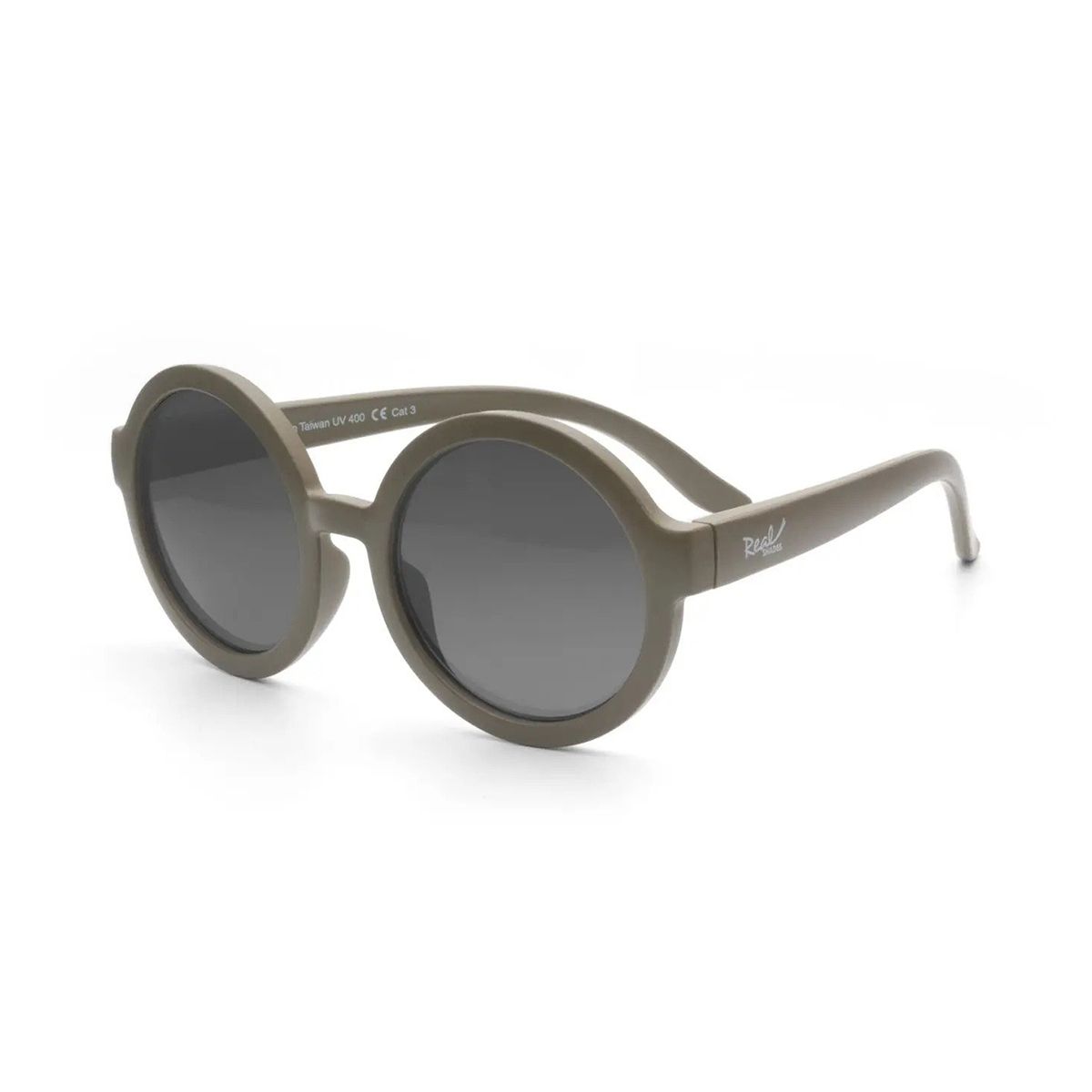 Real Shades - რეალ შეიდს მზის სათვალე 4+ წლიდან მრგვალი ხაკისფერი 6835