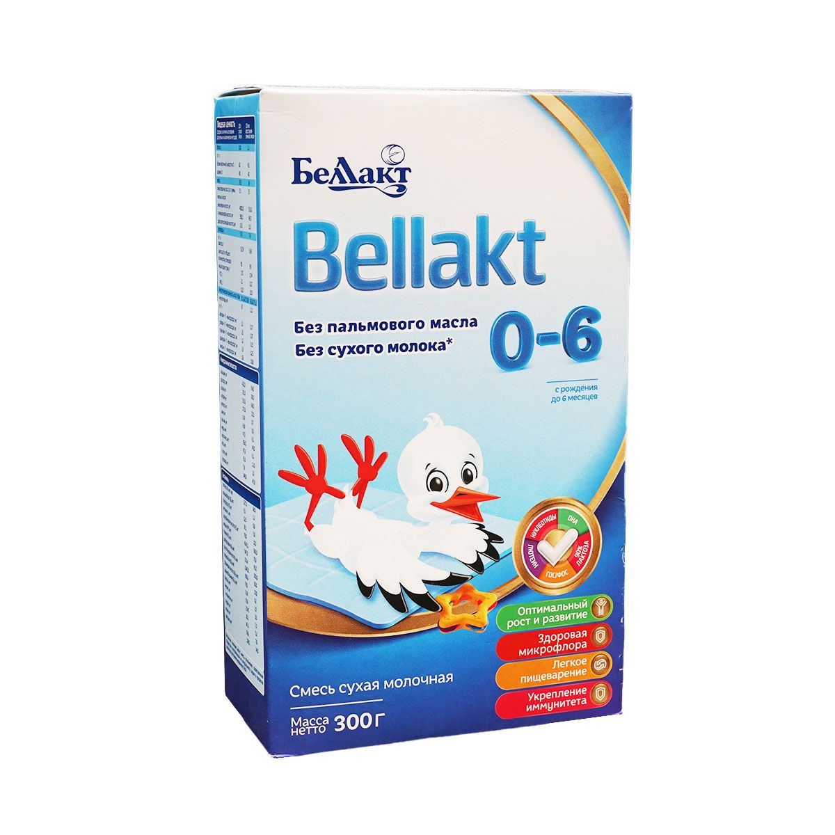 ბელაქტი რძე 0-6 თვე 300 მლ 3615