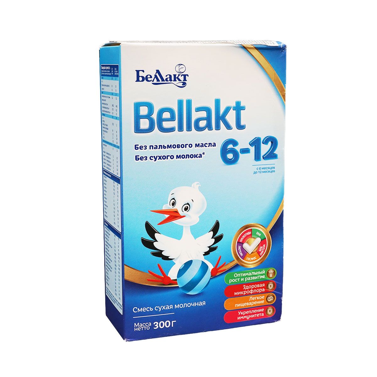 ბელაქტი რძე  6-12 თვე 300გრ 3616