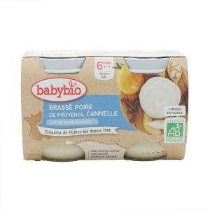 BabyBio - ბეიბი ბიო ფრანგული იოგურტი მსხალი 2 ცალი 0866