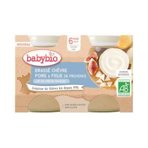 BabyBio - ბეიბი ბიო ფრანგული იოგურტი მსხალი 2 ცალი 0903