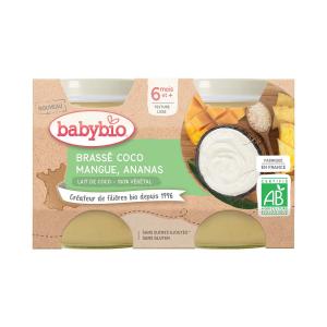 BabyBio - ბეიბი ბიო ფრანგული იოგურტი ქოქოსით 2 ცალი 0910