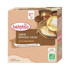 BabyBio - ბეიბი ბიო ფრანგული პუდინგი კაკაო 4 ცალი 0801