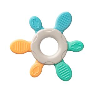 Baby Nova -  ბეიბი ნოვა ღრძილების მასაჟორი რგოლი ყვავილი 31154