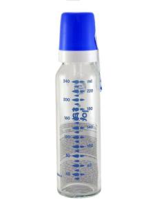 Canpol - კანპოლი ბოთლი შუშის სილიკონის საწოვარით  240 მლ. 42/101