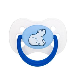 Canpol - კანპოლი მატყუარა სილიკონის მრგვალთავიანი 6-18თვემდე 22/596