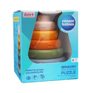 Canpol - კანპოლი სენსორული სათამაშო რგოლები - პირამიდა 79/103