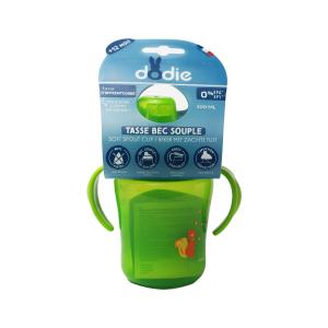 Dodie - დოძიე ჭიქა სასწავლო 12 თვიდან მწვანე 300მლ 1642
