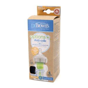 DrBrowns - დოქტორ ბრაუნი ანტი კოლიკი შუშის ბოთლი განიერყელიანი 1708