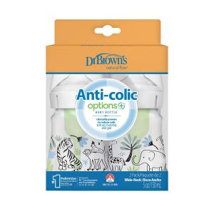 DrBrowns - დოქტორ ბრაუნი ბოთლი ფართო ყელით Options+ ჯუნგლი 2 ცალი 2587