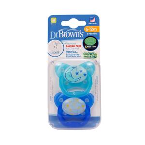 DrBrowns - დოქტორ ბრაუნი ორთოდონტული მატყუარა 2ცალი 6-12 თვე 0312-2