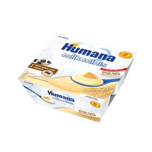 Humana - ჰუმანა მანანის რძიანი პუდინგი კექსით 100გ 4ცალი 4438