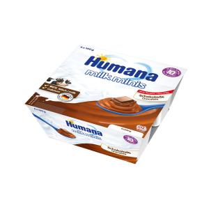Humana - ჰუმანა რძიანი შოკოლადის პუდინგი 100გ 4ცალი 4469