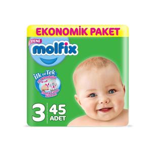 Molfix - მოლფიქსი 4-9კგ 45 ცალი 0766