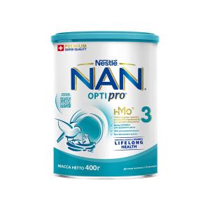 Nan - ნანი 3 რძის ნაზავი პრობიოტიკებით 400 გრ 6175