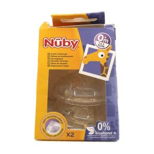 Nuby - ნუბი ბოთლის საწოვარა 1.2.3 0+ 9732