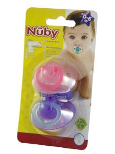 Nuby - ნუბი მატყუარა2ცალი Min/br.0-6 8616