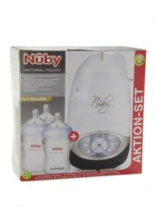 Nuby - ნუბი სტერილიზატორი 2-1 3ბოთლით 2955