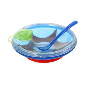 Nuby - ნუბი თეფში კოვზით 5342