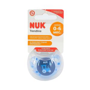 Nuk - ნუკი მატყუარა ADORE სილიკონის 1ცალი 7036