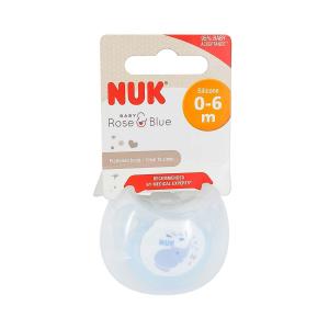 Nuk - ნუკი მატყუარა BABE BLUE სილიკონის N1 3427