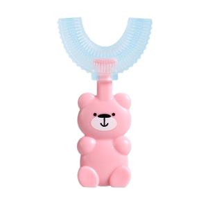 საბავშვო კბილის ჯაგრისი დათუნია ვარდისფერი 3085