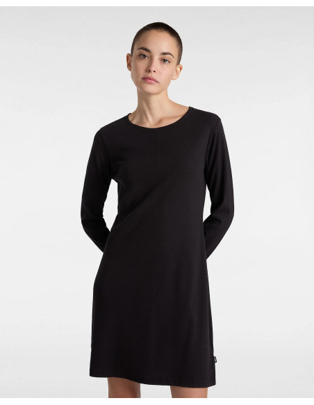 კაბა VANS - Drew Rib LS Dress