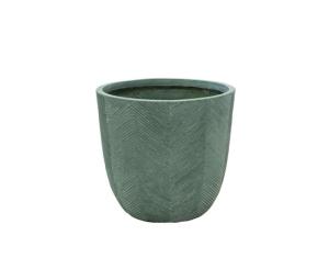 ქოთანი კერამიკული Mega Collections Iowa Egg Pot Cypress Wash D32H31 22 ლ