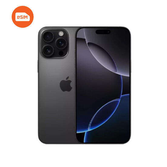 Apple iPhone 16 Pro Only eSIM Only 256GB Black Titanium