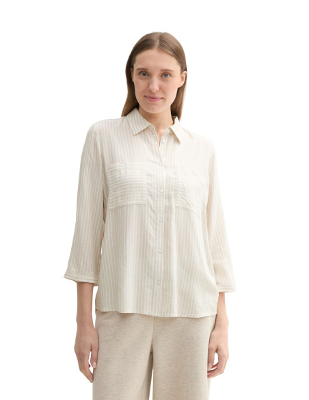 პერანგი Tom Tailor - Striped Blouse Shirt