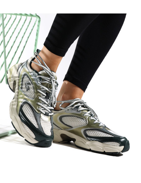 ქალის ბოტასი Lacoste - STORM 96 2K 224 2 SFA OFF WHT/DK GRN