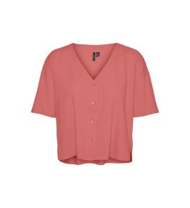 პერანგი Vero Moda - VMJESMILO 2/4 SHIRT WVN GA NOOS