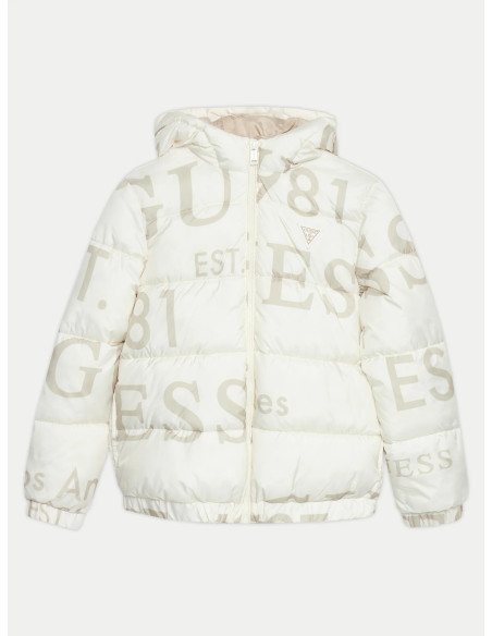 ბავშვის ქურთუკი GUESS - OVERSIZE HOODED PADDED JACKET