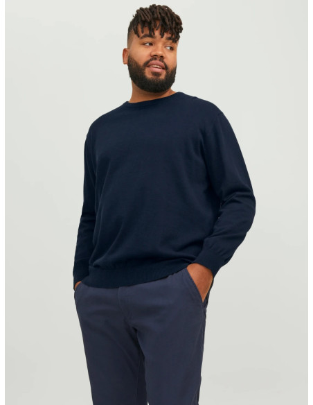 კაცის სვიტერი Jack & Jones - JJEBASIC KNIT CREW NECK PLS