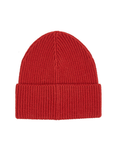 ქალის ქუდი CALVIN KLEIN - CK METAL CHUNKY RIB BEANIE