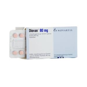 Diovan - დიოვანი 80მგ 14 ტაბლეტი