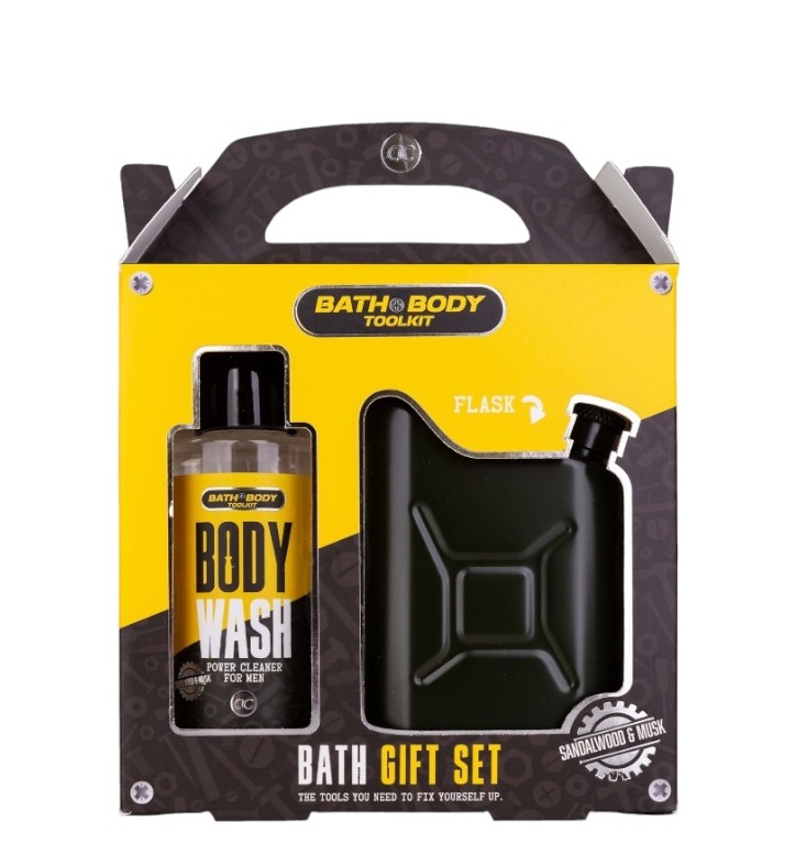 Accentra Men Bath & Body Toolkit სხეულის მოვლის ნაკრები