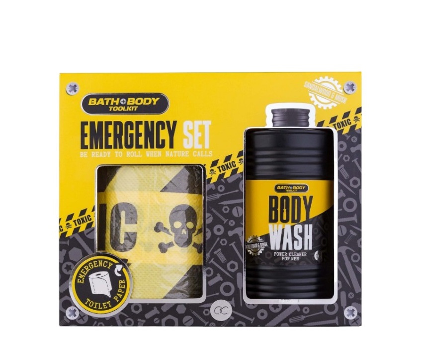 Accentra Men Bath & Body Toolkit სხეულის მოვლის ნაკრები