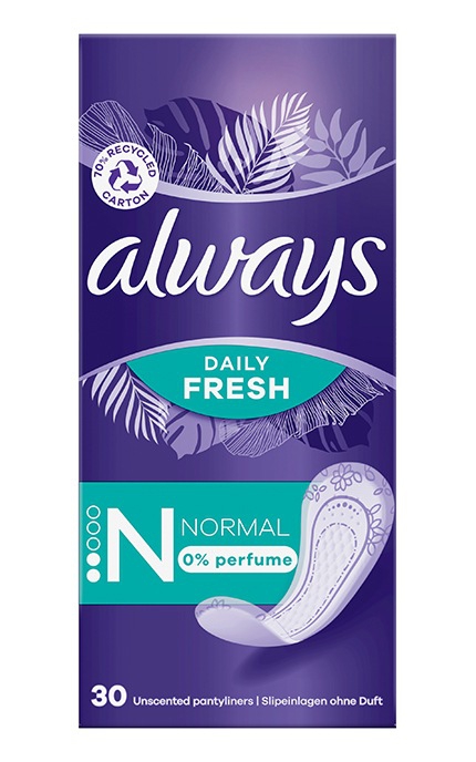 Always Fresh Normal  ყოველდღიური ჰიგიენური საფენი