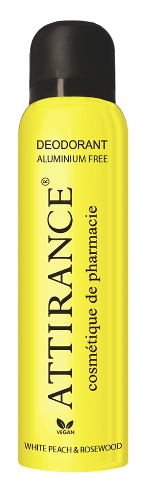 Attirance White Peach & Rosewood დეოდორანტი 150 მლ