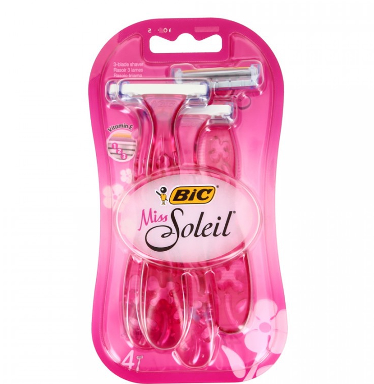 BIC ერთჯერადი საპარსი Miss Soleil