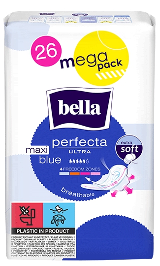Bella Perfecta Ultra Blue Maxi Extra Soft ჰიგიენური საფენი 5 წვეთიანი