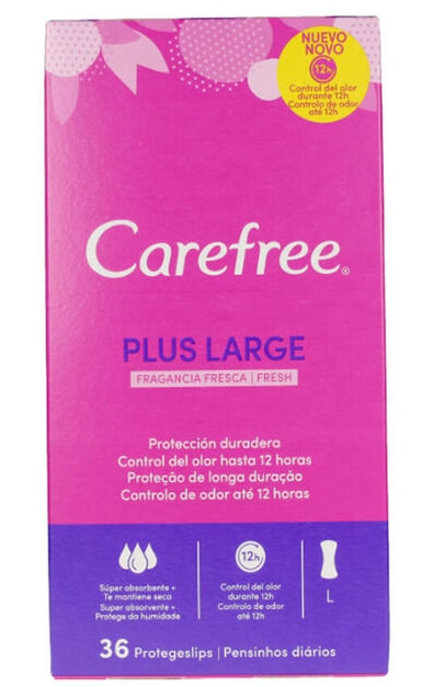 Carefree Maxi Fresh ყოველდღიური ჰიგიენური საფენი