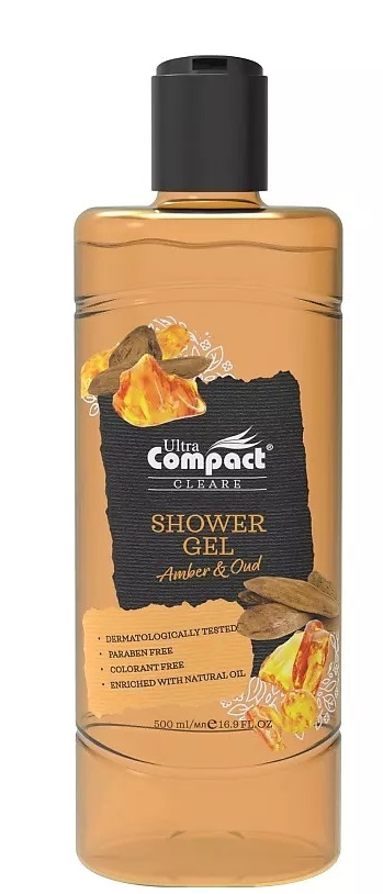 Compact Amber & Oud შხაპის გელი 500 მლ