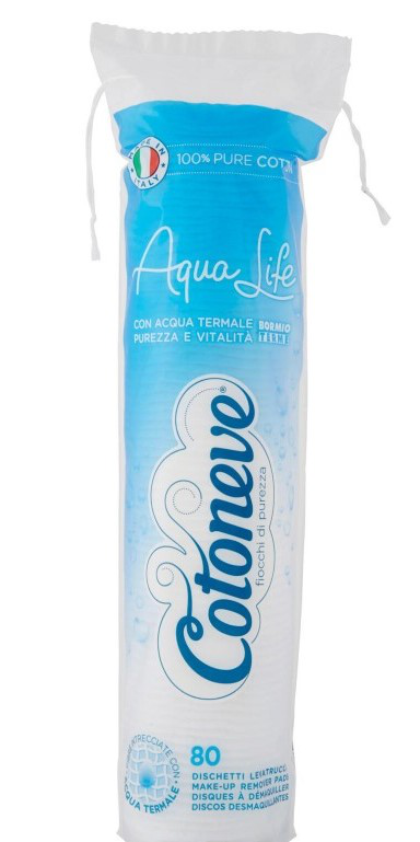 Cotoneve Aqua Life ბამბის დისკები, 80 ცალი