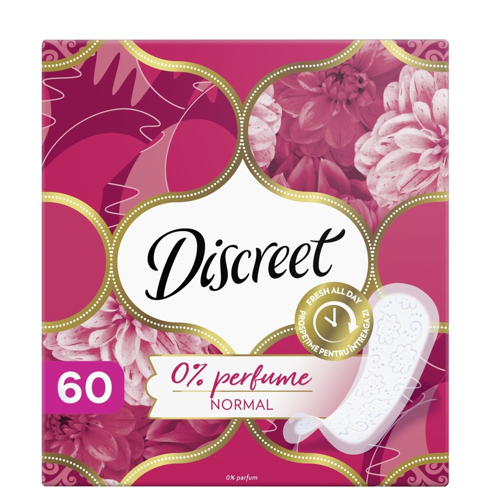 Discreet ყოველდღიური ჰიგიენური საფენი