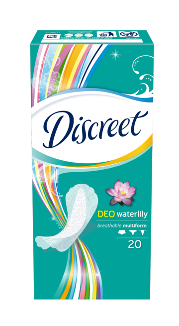 Discreet ყოველდღიური ჰიგიენური საფენი Deo